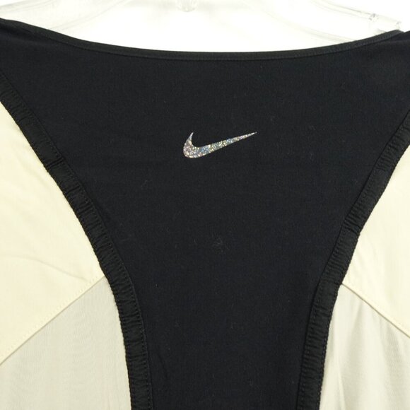 NWT Nike Black and Cream Tank Top - Picture 5 of 9